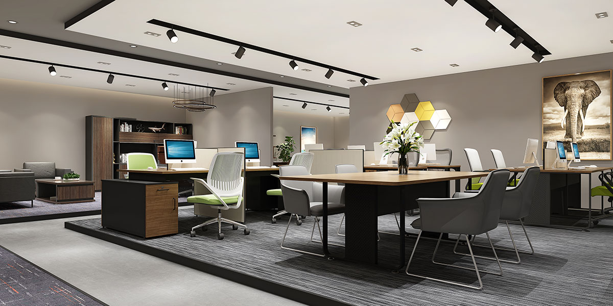 美格利生-办公家具展厅现场 美格利生-办公家具展厅现场